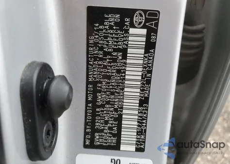 2014 Toyota Corolla L z USA, uszkodzony, nr VIN 2T1BURHE1EC141979